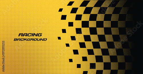 Racing abstract design background vector