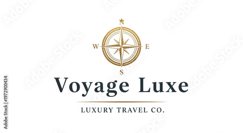 Voyage Luxe luxury travel company logo.