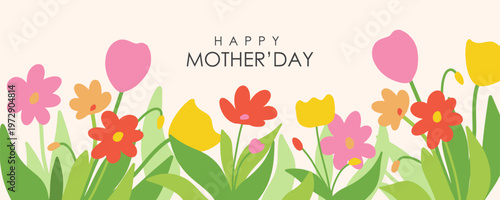 set of spring Hand drawn Floral art templates for Womens Day, birthday, Mothers Day. Creative concept of spring summer cards set with abstract flowers abstract in mid century art style