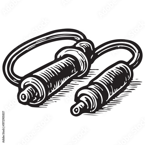 Defibrillator Electrodes Pads for Cardiac Emergency Treatment and Medical Equipment