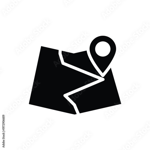 Map Location Pin Icon Navigation Travel.