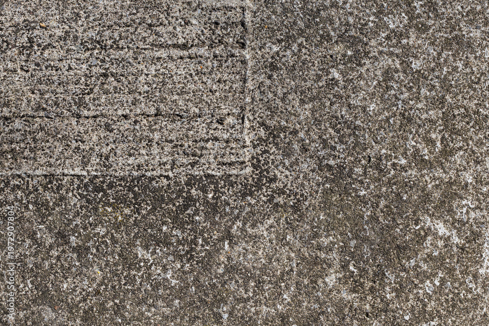 Fototapeta premium Weathered Concrete Patio Surface Texture