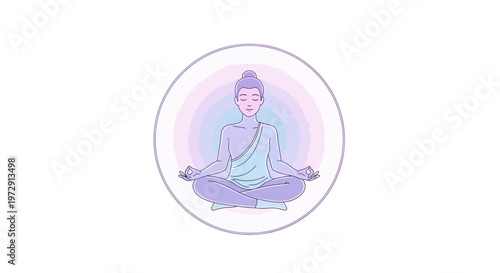 Buddha Statue in Meditation Posture.