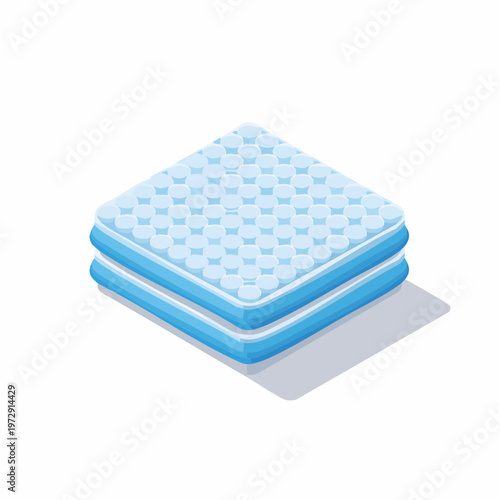 エアクッション緩衝材のイラスト・梱包資材