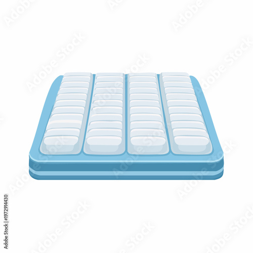 エアクッション緩衝材のイラスト・梱包資材