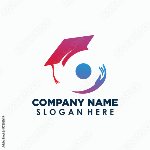 education simple logo template, university logos