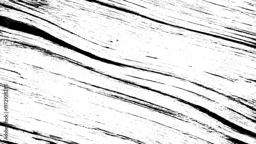 Black and white abstract texture with diagonal lines and rough surface, grunge effect, monochrome background