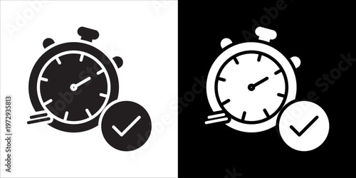 Quick Response Icon Sheet Black And White