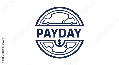 Payday logo featuring the word 'PAYDAY' in bold letters with a dollar sign inside a circular emblem.