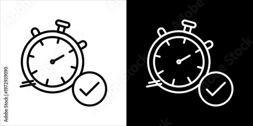 Quick Response Icon Sheet Black And White