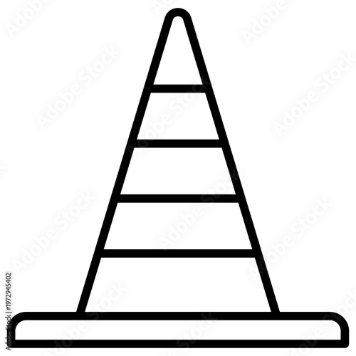 Cones Outline Icon