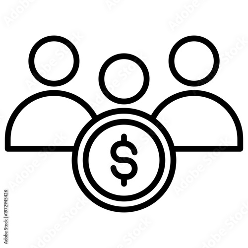 Customer  Outline Icon