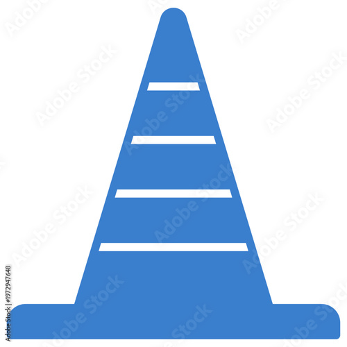 Cones Dual Tone Glyph Icon