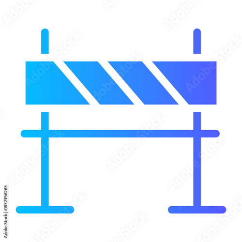barrier gradient icon