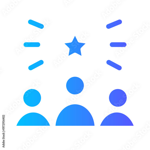 team leader gradient icon