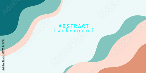 A modern, cheerfully colored abstract background with simple wave shapes. Perfect for advertising, marketing, presentations, business, and wallpapers. eps10.