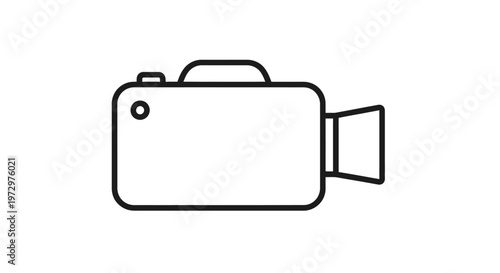 Camera device for recording video.