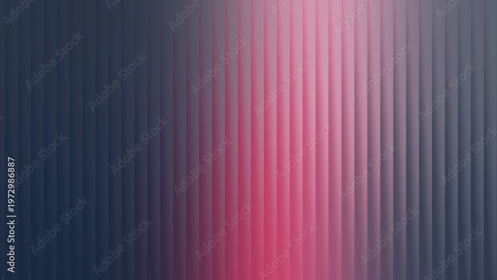 Obraz premium A smooth transition of deep charcoal gray to soft pink and back to gray forms an abstract vertical striped pattern, offering a sophisticated and subtle background for design projects.