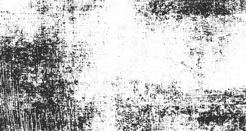 Black Grunge Texture Background, Cracked Concrete with Dust and Scratches, Distressed Old Wall Effect, Abstract Rough Surface, Isolated Vector Design.