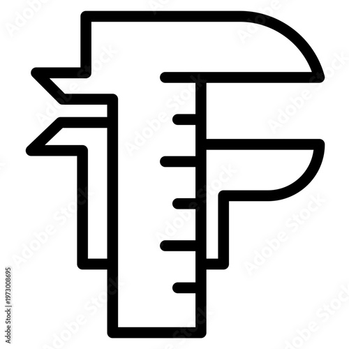 Metrology icon vector graphic illustration. Suitable for website design, app, template.