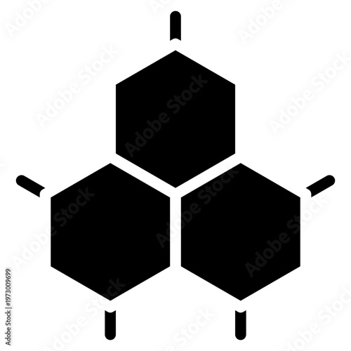 Cell  icon glyph style vector graphic illustration. Suitable for website design, app, template.