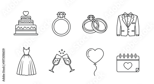 Various items including hairdryer, perfume bottles, and clothing items Vector