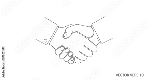 Two hands shaking in agreement.