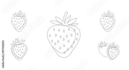 Strawberries Fresh Fruit Healthy Snack.