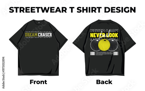 Urban Streetwear typography graphic tee