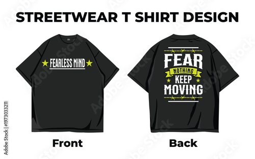 Urban Streetwear typography graphic tee