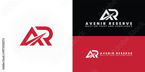 A bold AR monogram featuring sharp, geometric lines and a diagonal cut that moves forward, symbolising speed, control, precision and the secure recovery of assets.