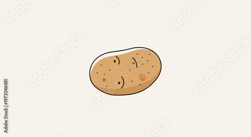 A single brown cookie with holes.