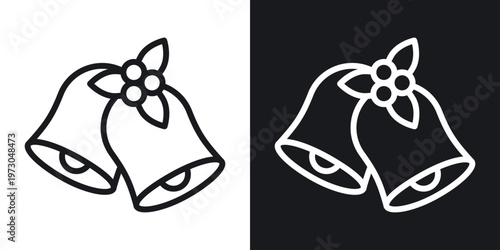 Christmas bells icon