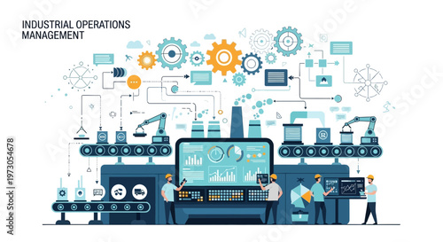 Industrial Operations Management: Automation, Production, Control System, Manufacturing
