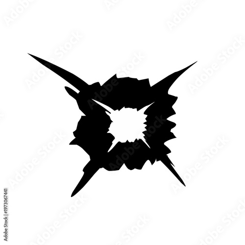 Bullet hole