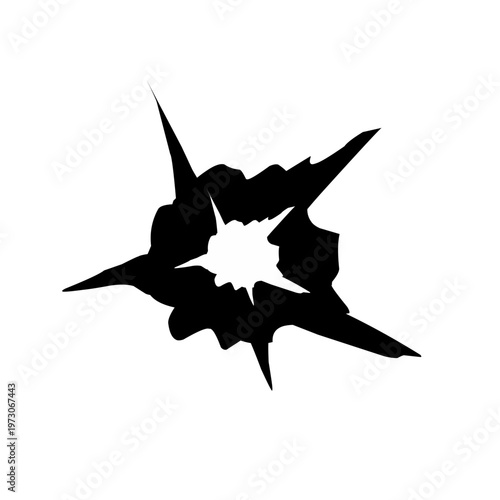Bullet hole