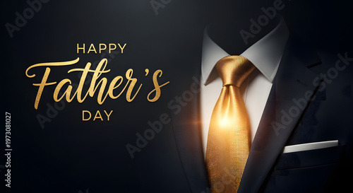 Happy Fathers day  illustration