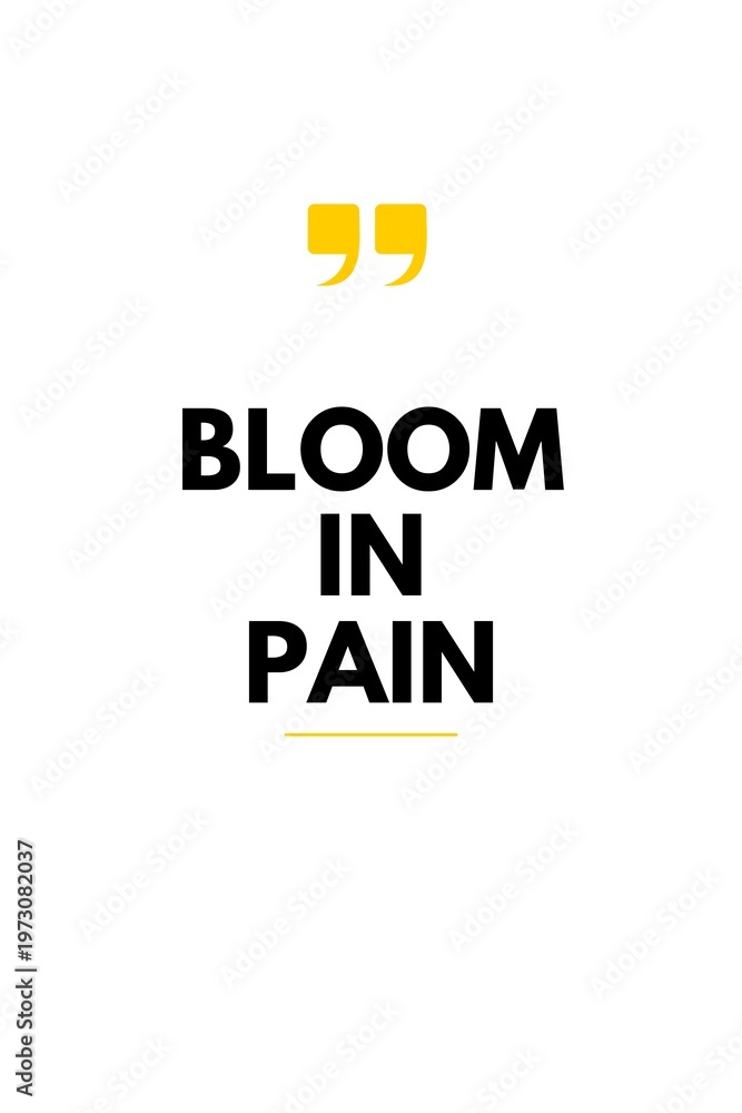 Obraz premium Motivational and inspirational quotes with minimalistic design