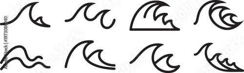 Handwritten signature on a blank white document Vector