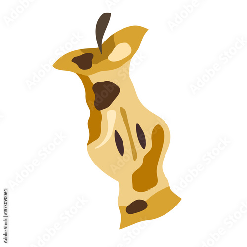 Rotten Pear Illustration