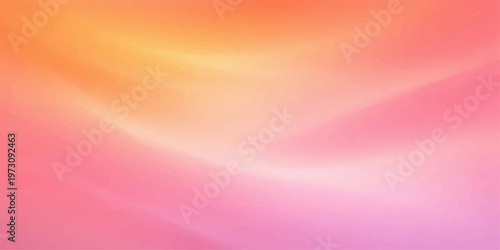 Abstract pink background with soft flowing wavy lines and smooth light gradient texture design