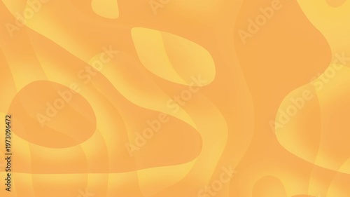 Vibrant orange and yellow liquid abstract background with swirling patterns