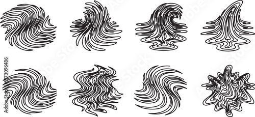 A collection of detailed animal sketches in ink with expressive textures and details Vector