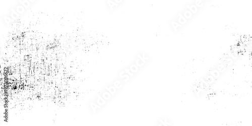 Grunge texture background with black smudges and white space for design elements