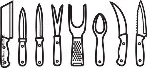 Hand-drawn lettering set showcasing uppercase alphabet with decorative elements Vector