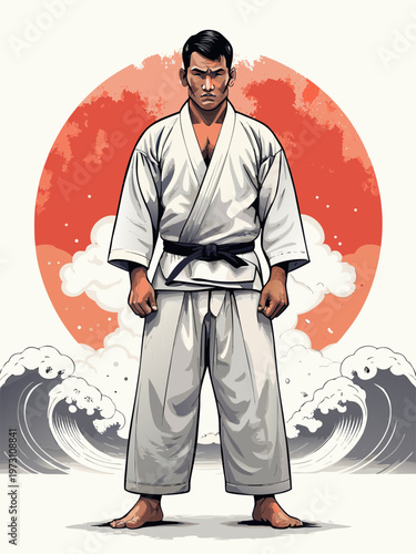 praticante di judo 02