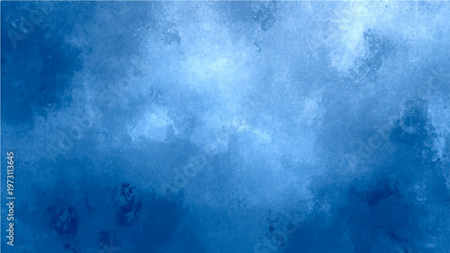 Abstract blue watercolor background ethereal dreamy texture serene art piece calming brush strokes and artistic watercolor effect.