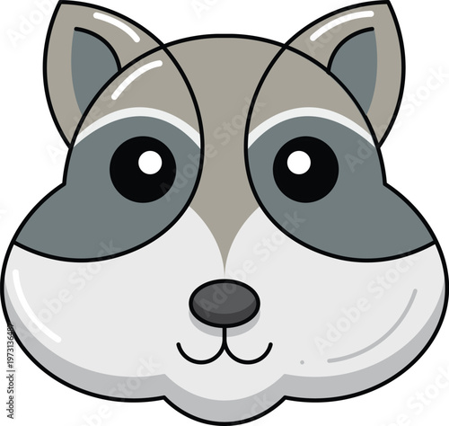Design Hamster Illustration Flat Icon