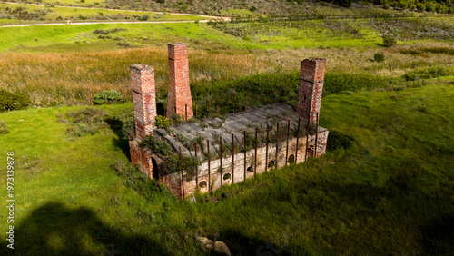 Bild auf Leinwand Old brick Kiln