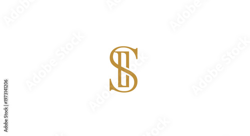 Golden Dollar Sign Symbol Icon.